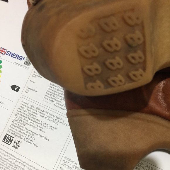 VINTAGE HUSKY WINTER LEATHER BOOTS SIZE 10 - Picture 8 of 15